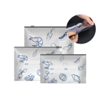 Eco Friendly Reusable Aluminium Foil Zip Lock Bag Frozen Meat Chicken Storage Packaging Fresh Keeping Bags for Frozen Food - Image 5