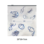 Eco Friendly Reusable Aluminium Foil Zip Lock Bag Frozen Meat Chicken Storage Packaging Fresh Keeping Bags for Frozen Food - Image 9